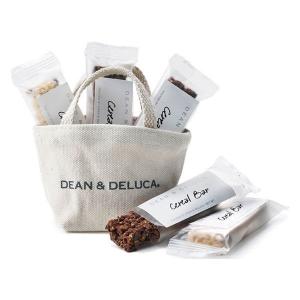 D&Dミニトート白×シリアルバー5pcs 1セット サンキューギフト　DEAN＆DELUCA