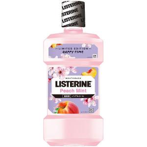 リステリン (LISTERINE) ピーチミント500ML 原因菌殺菌 薬用