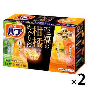 バブ 至福の柑橘めぐり浴 12錠入×2箱 花王