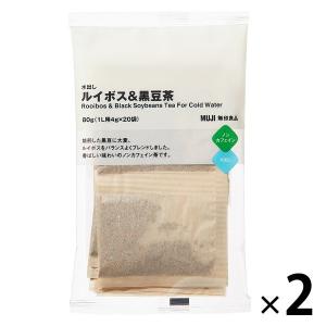 無印良品 水出し ルイボス＆黒豆茶 80g（1L用4g×20バッグ）