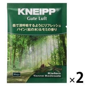 クナイプ グーテルフト バスソルト パイン＆モミの香り 40g クナイプジャパン  2個
