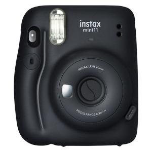富士フイルム インスタントカメラ instax mini11 チェキ INS MINI 11 GRAY チャコールグレイ