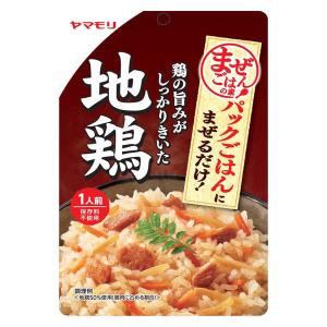 ヤマモリ パック用まぜごはんの素 地鶏 1個