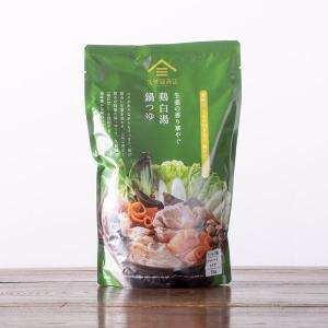 久世福商店 鶏白湯鍋つゆ 700g・3〜4人前 ストレートタイプ