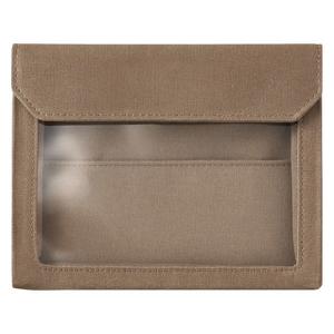 キングジム かさばらないバッグインバッグ フラッティワークス A6 ヨコ モカ 5460モカ