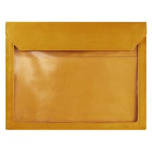 キングジム かさばらないバッグインバッグ フラッティワークス A4 ヨコ 黄 5466キイ