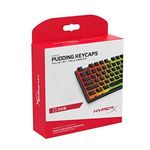 【日本語配列】HyperX ABSプディングキートップ フル108キーセット 2年保証 HKCPXA-BK-JP/G ( 4P5P4AJ#ABJ )｜y-mahana