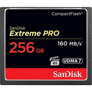 【256GB】 SanDisk/サンディスク コンパクトフラッシュ 160MB/s 1067倍速 UDMA7対応 海外リテール Extreme Pro｜y-mahana