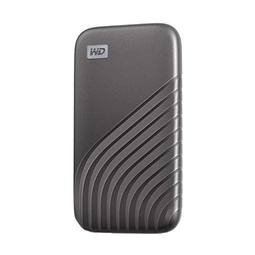 WD ポータブルSSD 1TB グレー USB3.2 Gen2 My Passport SSD 最大...