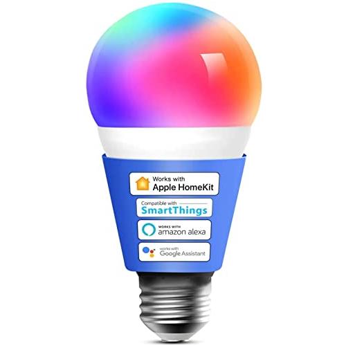 メロス(Meross) スマートLED電球 E26 810lm 60W相当 調光調色 RGB/電球色...