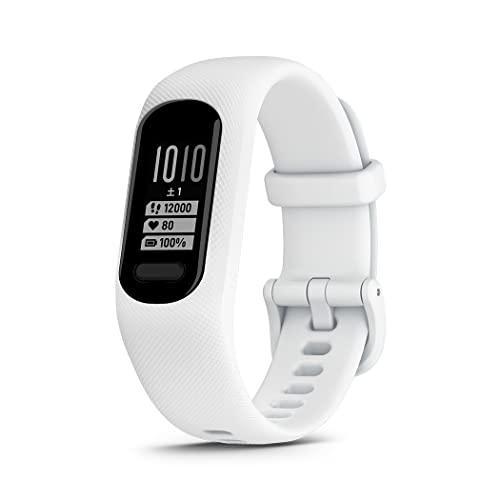 GARMIN(ガーミン) vivosmart 5 White S/M バンド型スマートウォッチ 心拍...