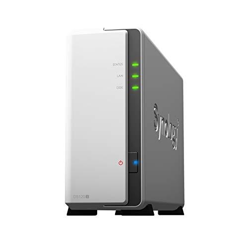 Synology NASキット 1ベイ DS120j デュアルコアCPU 512MBメモリ搭載 ライ...