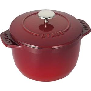 staub ストウブ 「 ラ ココット de GOHAN チェリー S 12cm 」 ご飯鍋 炊飯 1合 鋳物 ホーロー 鍋 炊飯器 【日本正規販売品