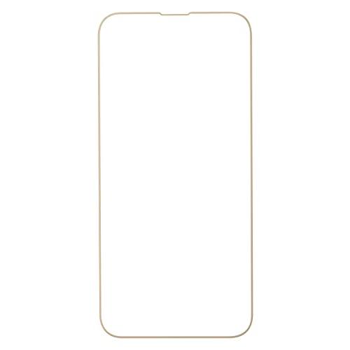 iFace iPhone 13/13 Pro 専用 ガラスフィルム ラウンドエッジ [ベージュ] 画...