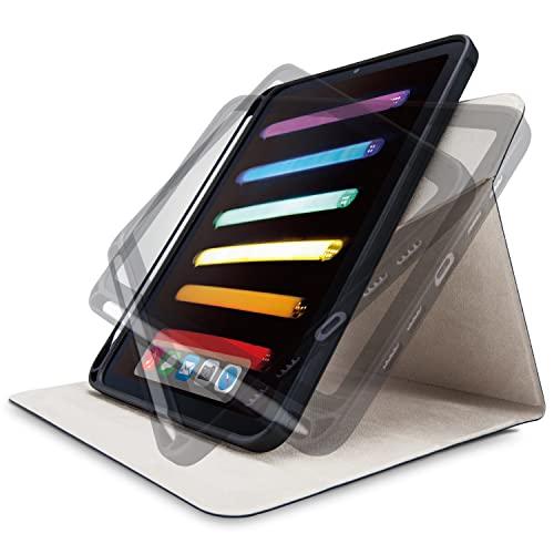 エレコム iPad mini6 第6世代 (2021年) ケース オートスリープ/ウェイク 360度...