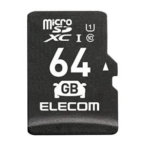 エレコム microSD 64GB SDXC ドライブレコーダー 高耐久 Class10 UHS-I MF-DRMR064GU11｜y-mahana