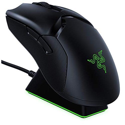 Razer ゲーミングマウス Viper Ultimate 高速無線 軽量 74g Focus+セン...