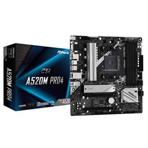 ASRock AMD Ryzen 3000/4000シリーズ(Soket AM4)対応 A520チップセット搭載 Micro ATX マザーボード 【｜y-mahana