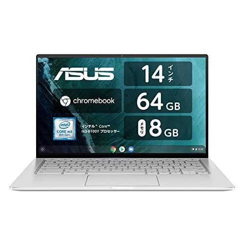 ASUS Chromebook Flip C434TA ノートパソコン (インテル Core m3-...