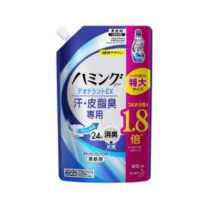 ハミングファイン 柔軟剤 DEOEX スパークリングシトラスの香り 詰め替え 840ml