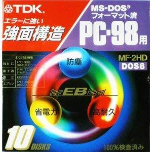 【アウトレット】TDK3.5型強面構造フロッピーディスク 10枚