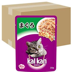 カルカン パウチ まぐろ キャットフード 成猫用 70g×160 (ケース販売) 猫缶、ウエットフードの商品画像