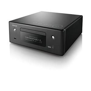 デノン Denon RCD-N10 ネットワークCDレシーバー HEOS/ハイレゾ対応 ブラック RCD-N10-K｜y-mahana