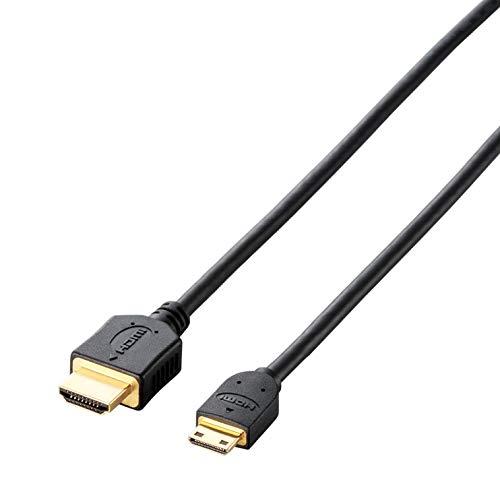 エレコム mini HDMI ケーブル 1.5m 4K × 2K対応 ブラック DH-HD14EM1...