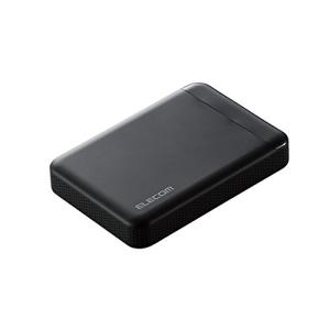 エレコム HDD 外付けハードディスク 1TB ビデオカメラから直接保存 衝撃吸収インナーフレーム ELP-EDV010UBK HDD、ハードディスクドライブの商品画像
