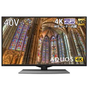 シャープ 40V型 4K チューナー内蔵 液晶 テレビ AQUOS Android TV HDR対応 4T-C40BJ1｜y-mahana