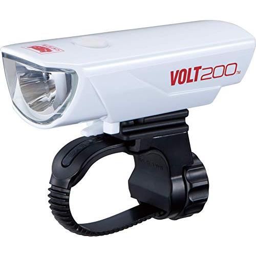 キャットアイ(CAT EYE) LEDヘッドライト [VOLT200] USB充電式 ホワイト HL...