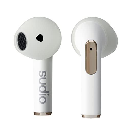 【国内正規品】SUDIO N2 (ホワイト) ワイヤレスイヤホン Bluetooth5.3 iOS ...