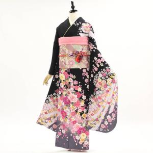 新品 桜 衿付 着物 正絹 仕付け糸付“目覚めを生む夜桜”長襦袢 3302 新品 桜 衿付 着物 正絹 仕付け糸付“目覚めを生む夜桜”長襦袢 3302