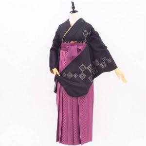 卒業式 着物と袴 6点セット販売 身長約155から160cm対応 シンプルな