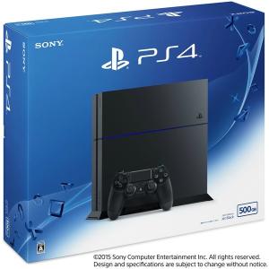 【中古】(未使用)「PS4」プレイステーション4 PlayStation4 HDD500GB ジェット・ブラック(CHU-1200AB01)(20150627)