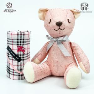 バーバリー　テディベア　レア　ハンカチセット　新品未使用　ぬいぐるみ　箱付き レア❗バーバリーテディベアーとハンカチセット