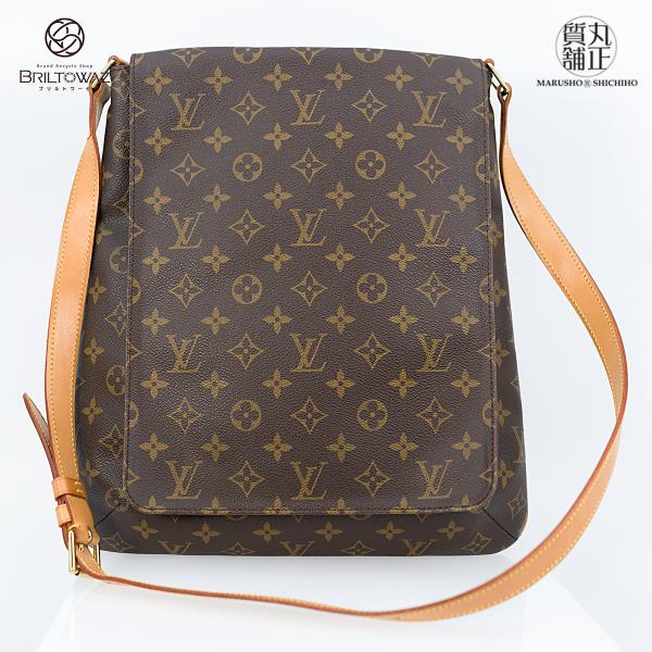 ルイヴィトン ミュゼットサルサ ロングショルダー モノグラム M51387 ショルダーバッグ 斜め掛...