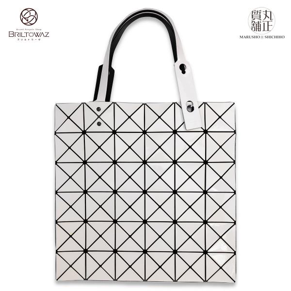 BAOBAO ISSEY MIYAKE LUSENT トートバッグ 白 ホワイト BB83-AG05...