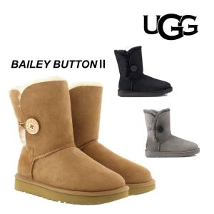 UGG アグ オーストラリア ブーツ ベイリーボタン BAILEY BUTTON 2 1016226 ムートンブーツ シープスキン 海外正規品