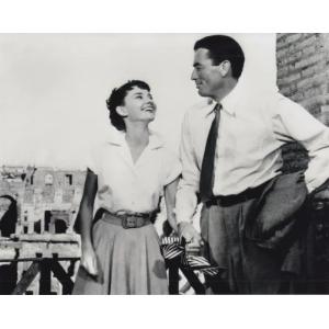 ブロマイド写真（外国製）オードリー・ヘップバーン＆グレゴリー