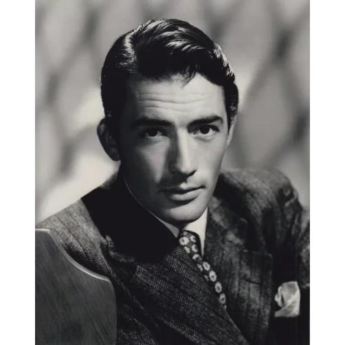 グリゴリーペック　Gregory Peck　約20.3x25.4cm　輸入　写真　10762d.