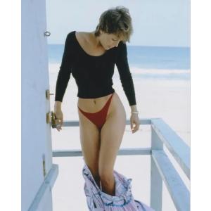 ジェイミーリーカーティス　Jamie Lee Curtis　輸入　写真　約20.3x25.4cm　11953d