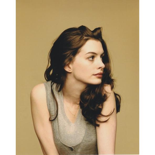 アンハザウェイ　Anne Hathaway　約20.3x25.4cm　輸入　写真　30516.