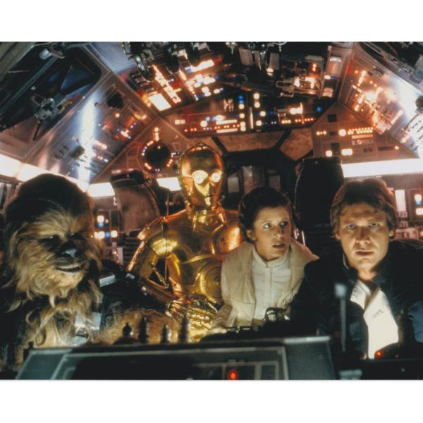 スターウォーズ　ファルコン号　ハリソンフォード　キャリーフィッシャー　Star Wars　輸入　写真...