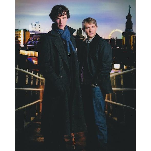 SHERLOCK　シャーロック　ベネディクトカンバーバッチ　輸入　写真　約20.3x25.4cm　4...