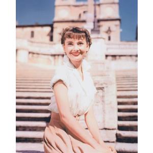 ローマの休日　オードリーヘップバーン　Audrey Hepburn　輸入　写真　洋画、5194