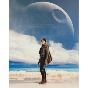 大型写真(約35.5x28cm)　ローグワン スターウォーズストーリー フェリシティジョーンズ mb...