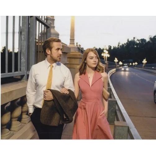 大型写真(約35.5x28cm) 　ララランド　ライアンゴズリング　エマストーン　LaLaLand ...