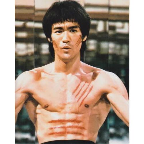大型写真(約35.5x28cm)　ブルースリー　Bruce Lee　sb0066