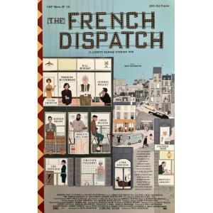 輸入　小型ポスター写真　米国版　フレンチディスパッチ　The French Dispatch　約43...